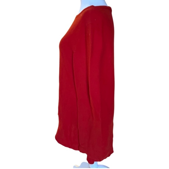 Eileen Fisher red tunic (xs/s/m, red) - Picture 3 of 7